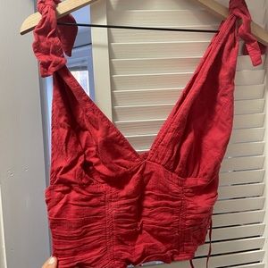 NWOT free people tie top